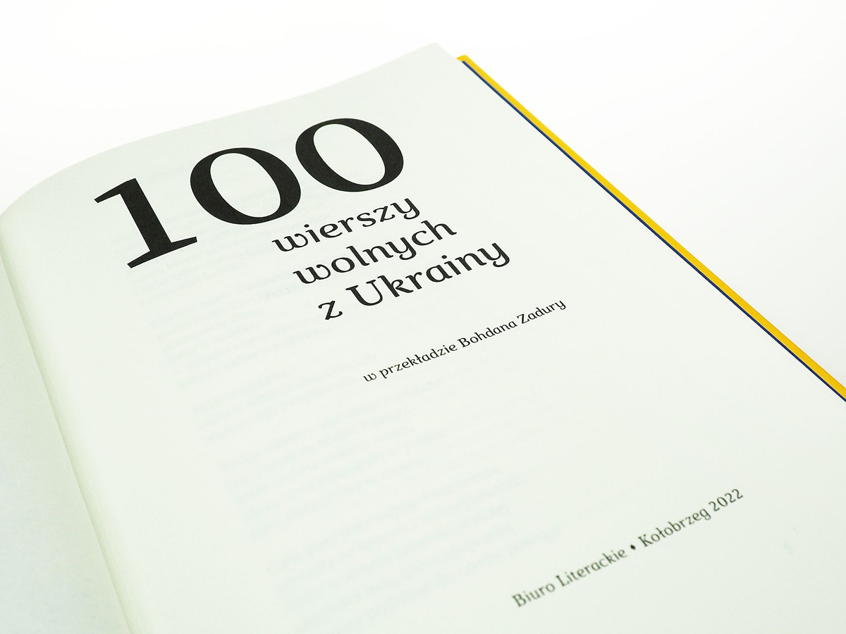100 wierszy wolnych z Ukrainy