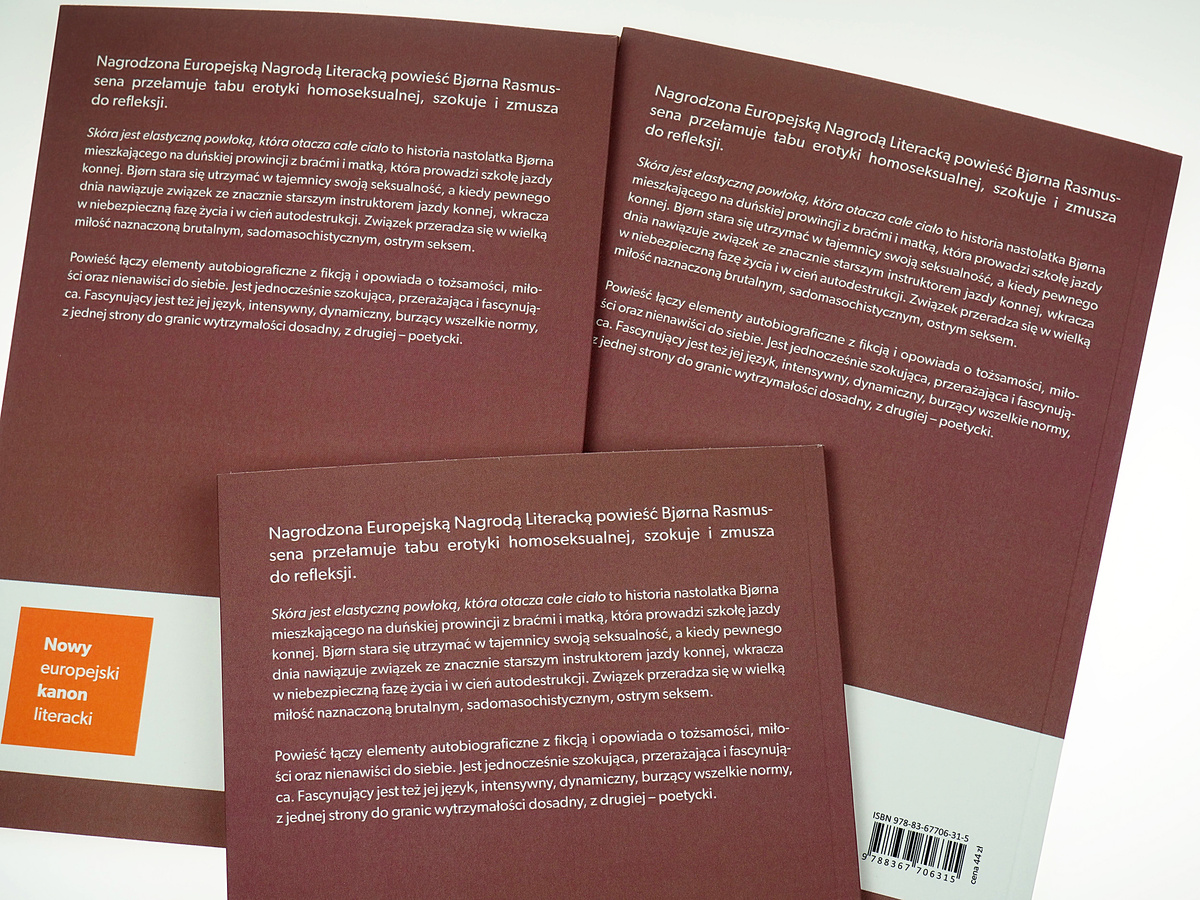 Skóra jest elastyczną powłoką, która otacza całe ciało