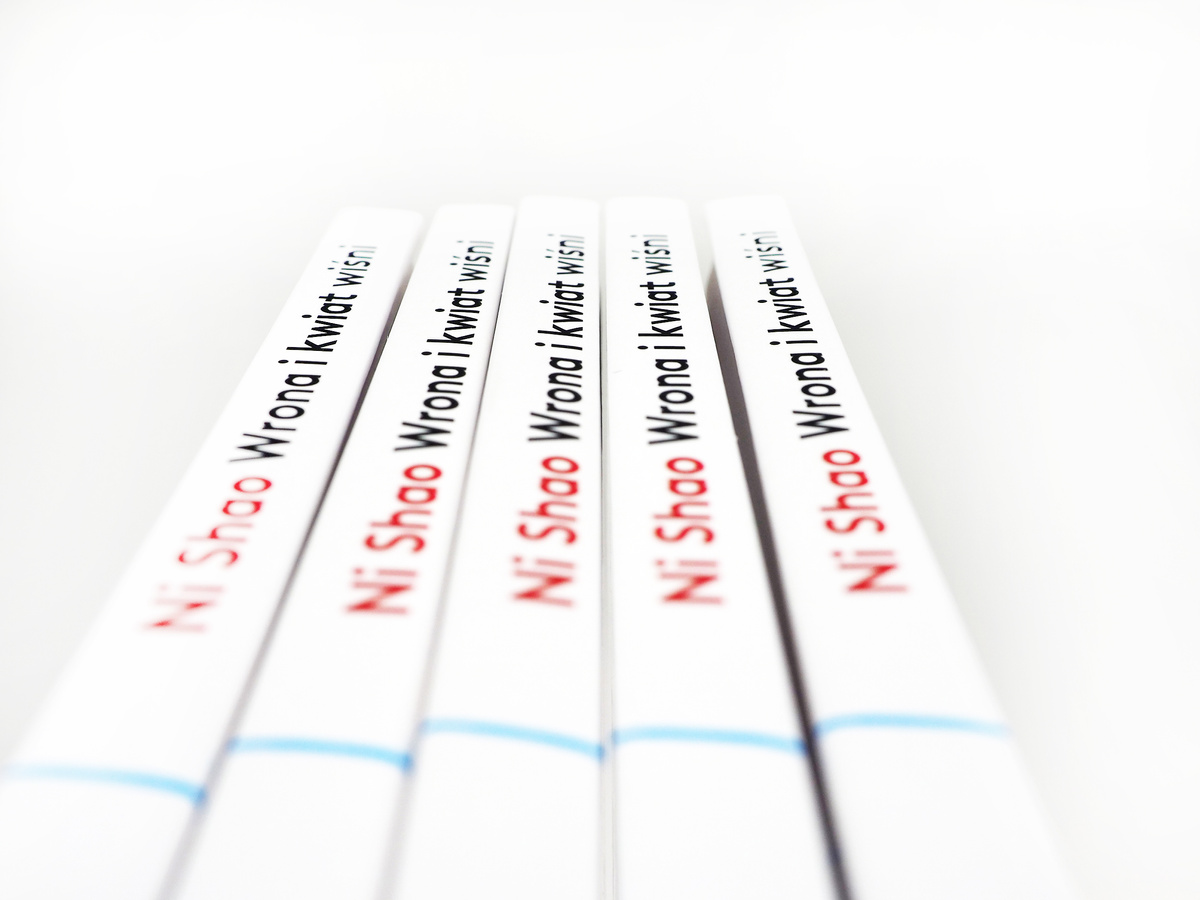 Wrona i kwiat wiśni