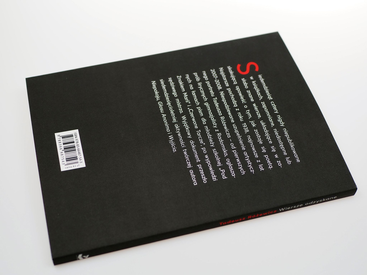 Wiersze odzyskane (twarda oprawa)