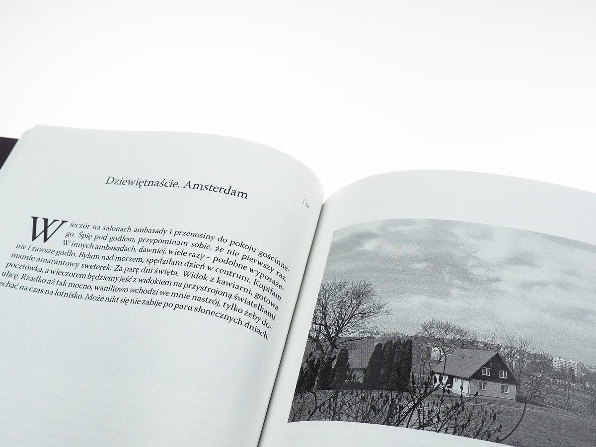 Widok z okna w podróży służbowej