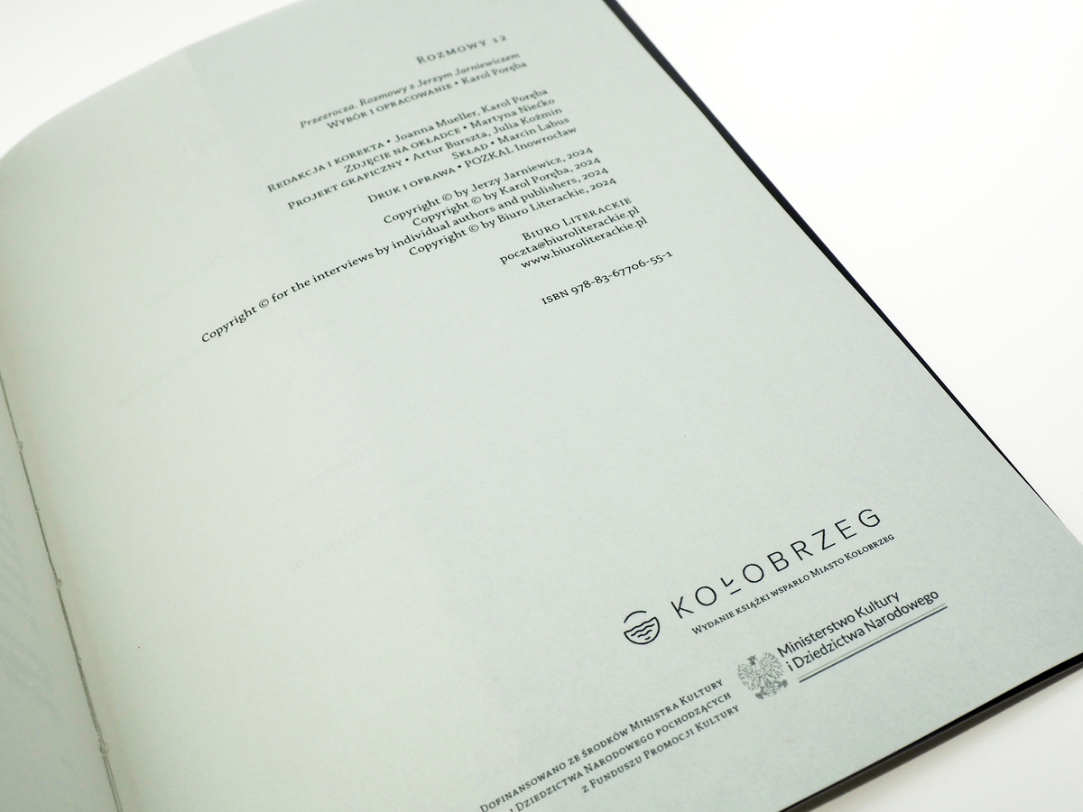 Przezrocza. Rozmowy z Jerzym Jarniewiczem / edycja limitowana