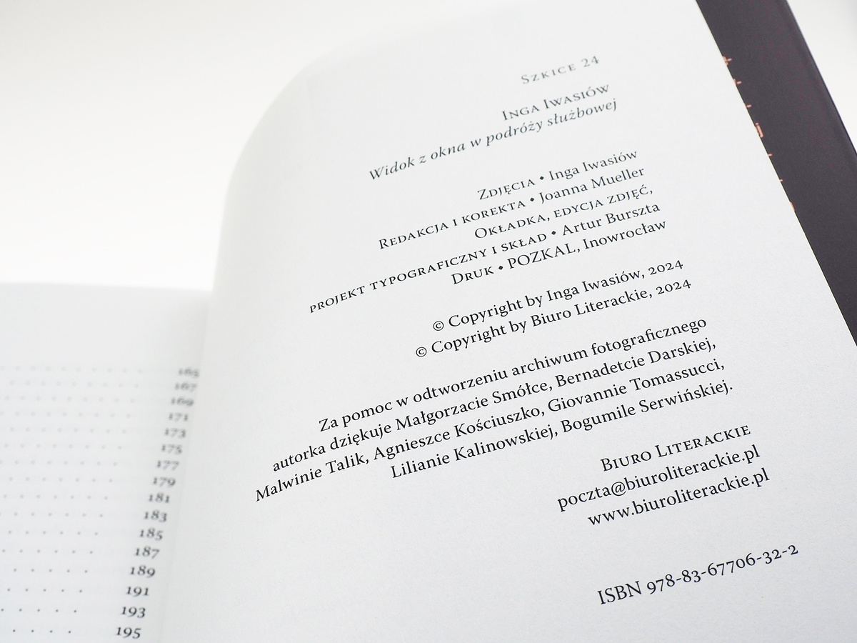 Widok z okna w podróży służbowej