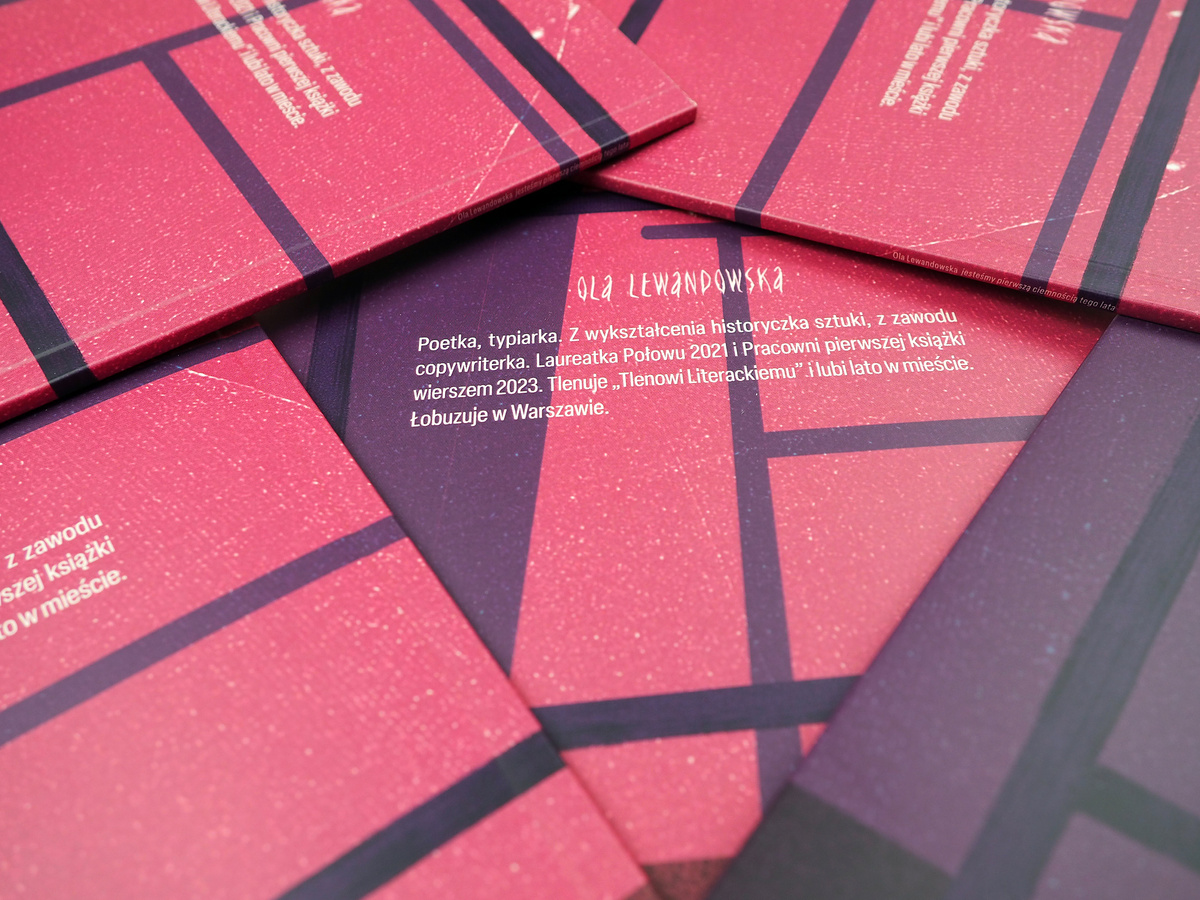 Jesteśmy pierwszą ciemnością tego lata