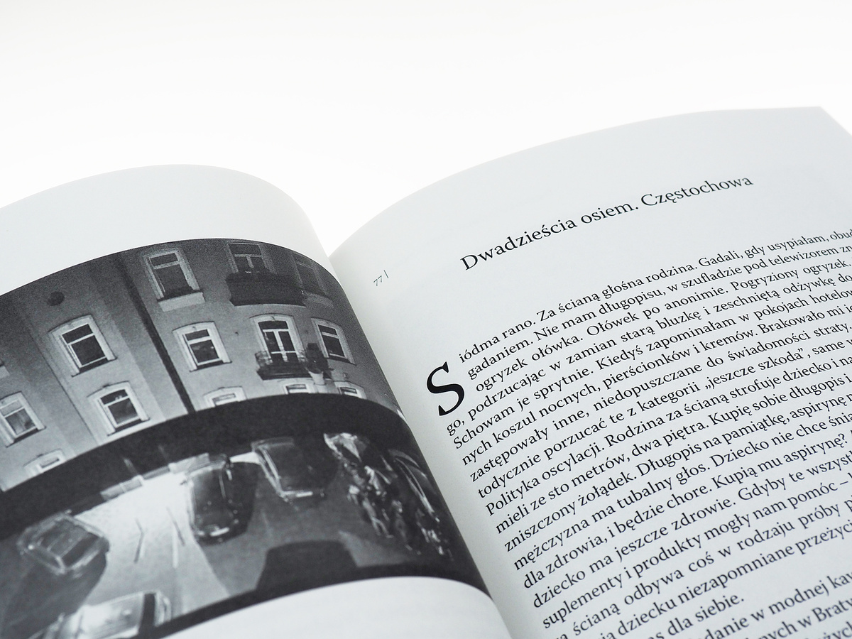 Widok z okna w podróży służbowej