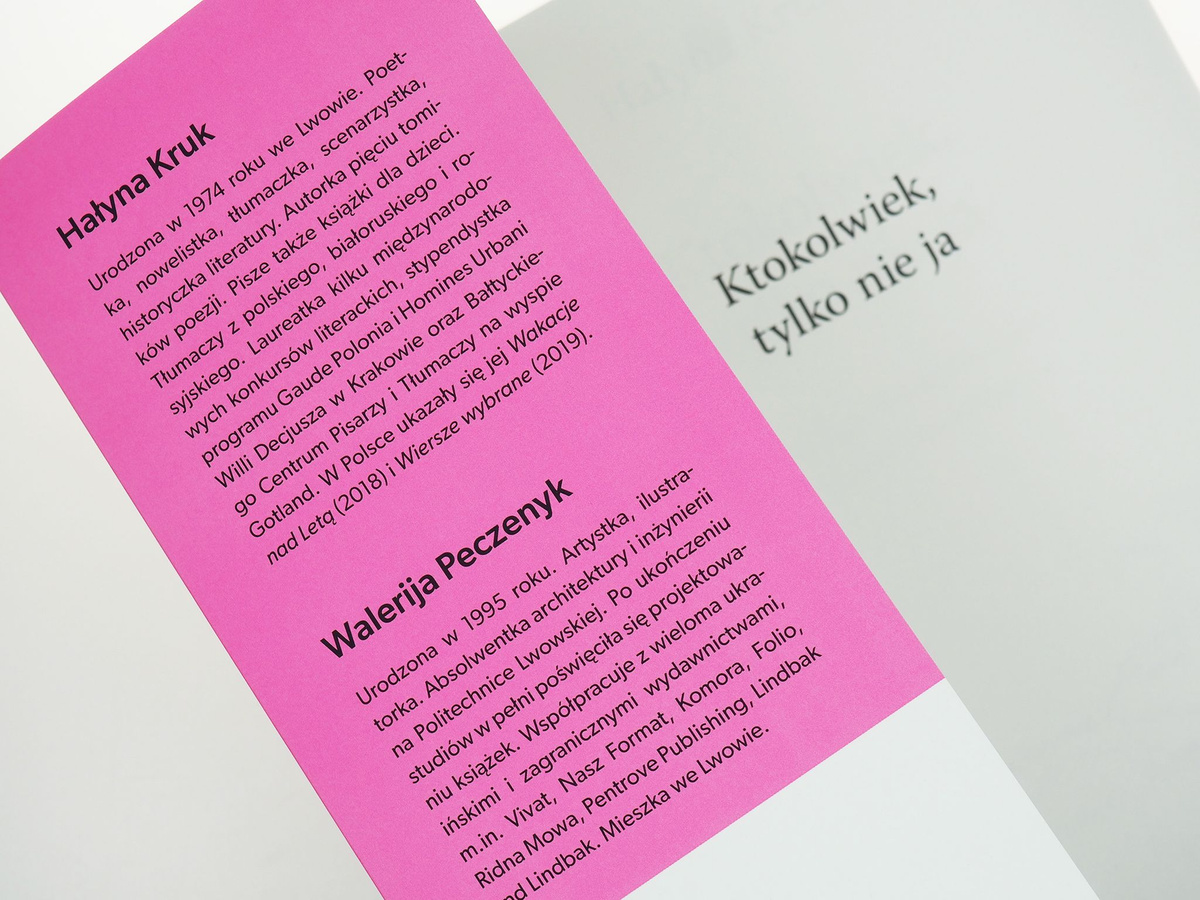 Ktokolwiek, tylko nie ja