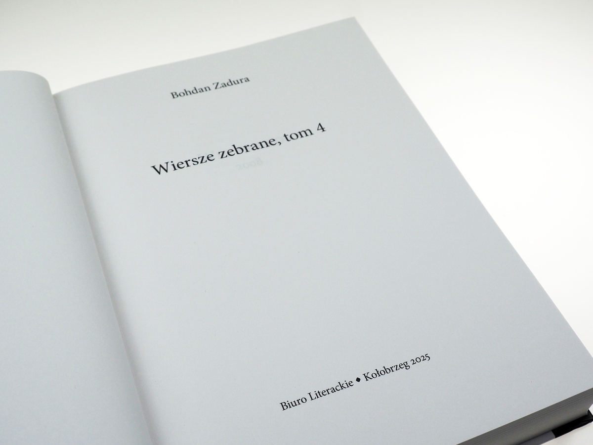 Wiersze zebrane, tom 4