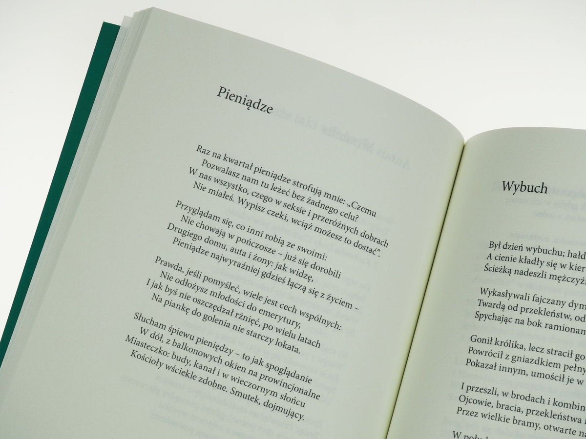 Śnieg w kwietniową niedzielę. 44 wiersze